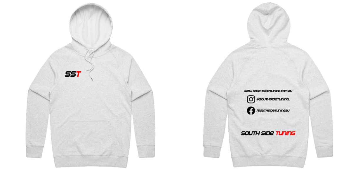 SST White Premium Hoodie