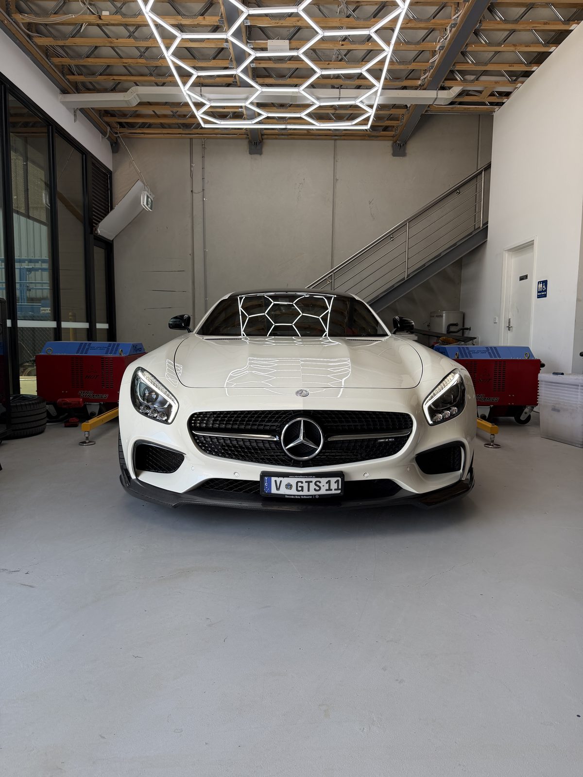 Mercedes-AMG GT on the dyno at South Side Tuning