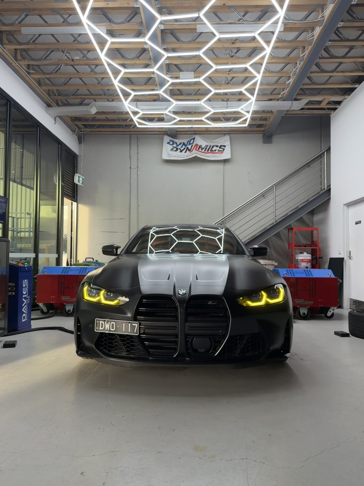 BMW M4 Competition on the dyno at South Side Tuning
